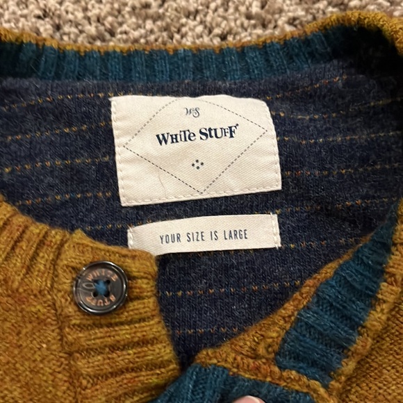 Men’s Whitestuff crew neck sweater - Picture 2 of 3